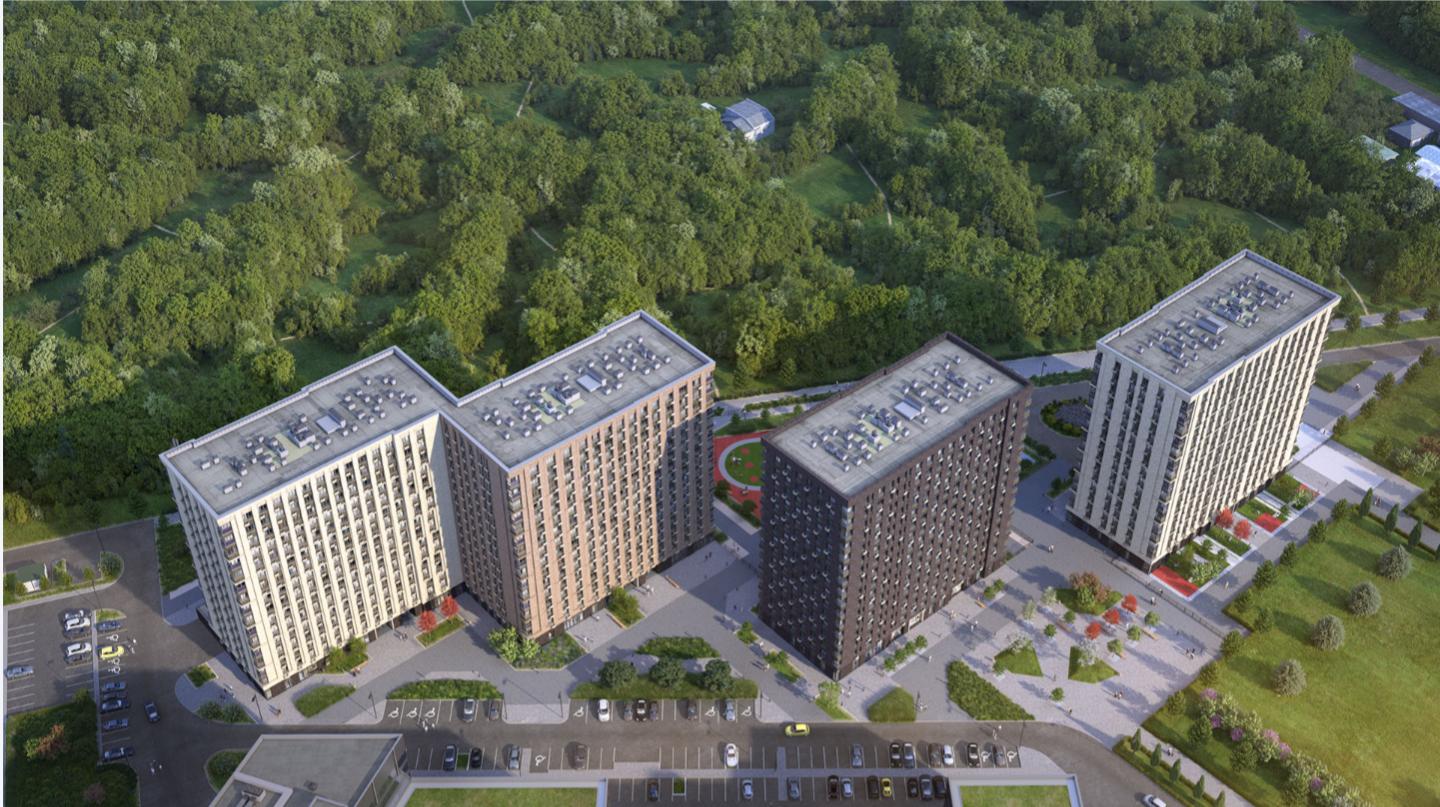«Тропарево Парк» — это комплекс апартаментов в Новой Москве. Он располагается в престижном направлении Ленинского проспекта. Проект включает 7 монолитных жилых корпусов в районе, сочетающем развитую инфраструктуру и близость лесных массивов. Комплекс находится всего в минуте от МКАД, в шаговой досту